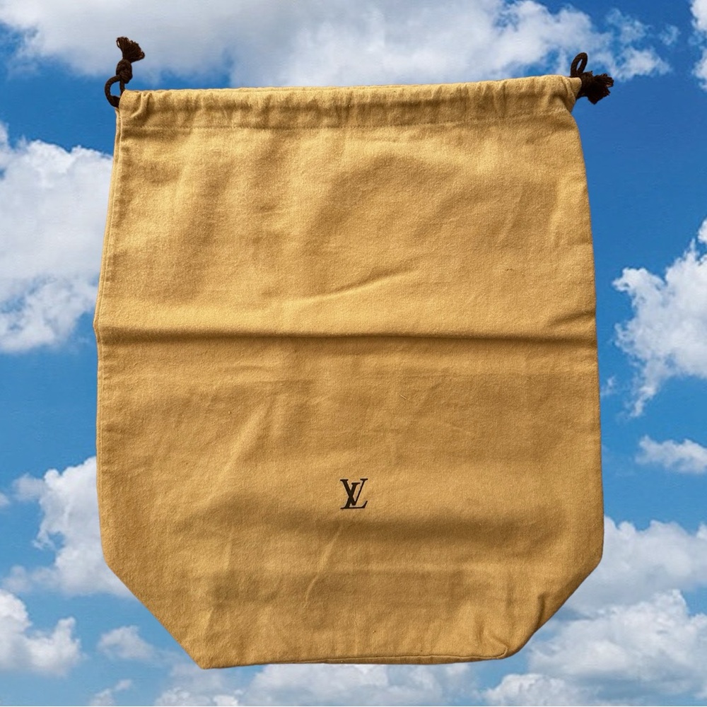 Louis Vuitton Large Authentic Drawstring Dust Bag… - image 1